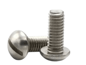 Round Head Slotted Screw