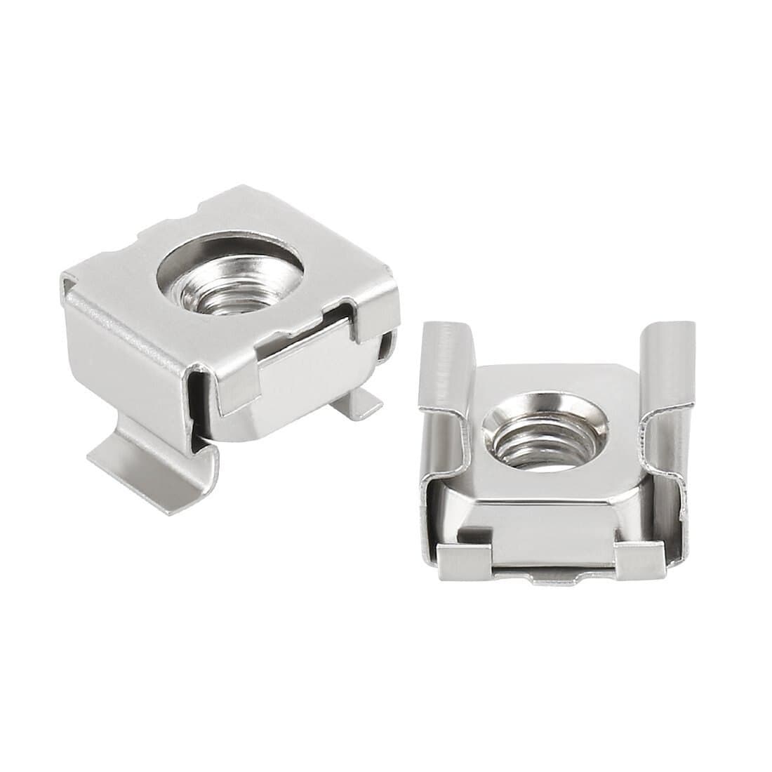 Cage Nut - Clip Nut manufactured by SRG Fasteners - Industrial Grade SS 202, SS 304, SS 316