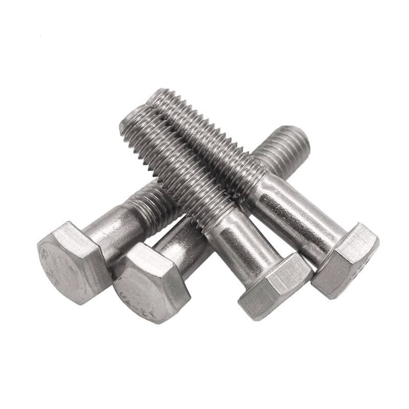 Hex Bolt (Half Thread) manufactured by SRG Fasteners - Industrial Grade SS 202, SS 304, SS 316