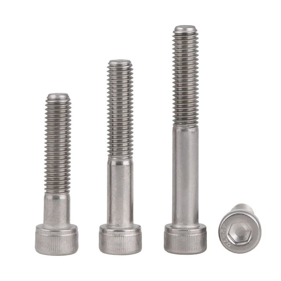 Socket Head Cap Screw (Half Thread) manufactured by SRG Fasteners - Industrial Grade SS 202, SS 304, SS 316