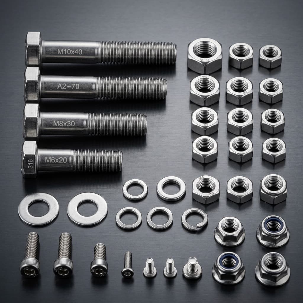 SRG Industrial Fasteners Display