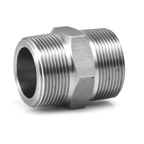 Hex Nipple manufactured by SRG Fasteners - Industrial Grade Grade 8.8, Grade 10.9, Grade 12.9