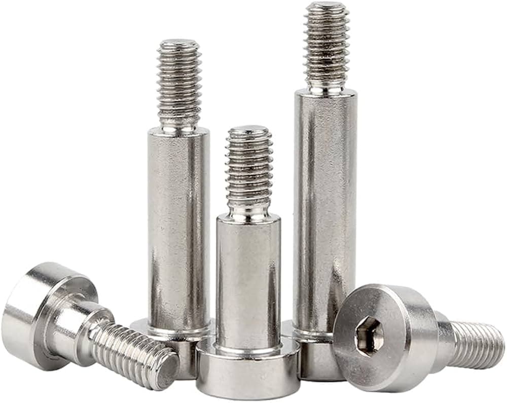 Hex Socket Shoulder Screw manufactured by SRG Fasteners - Industrial Grade SS 202, SS 304, SS 316
