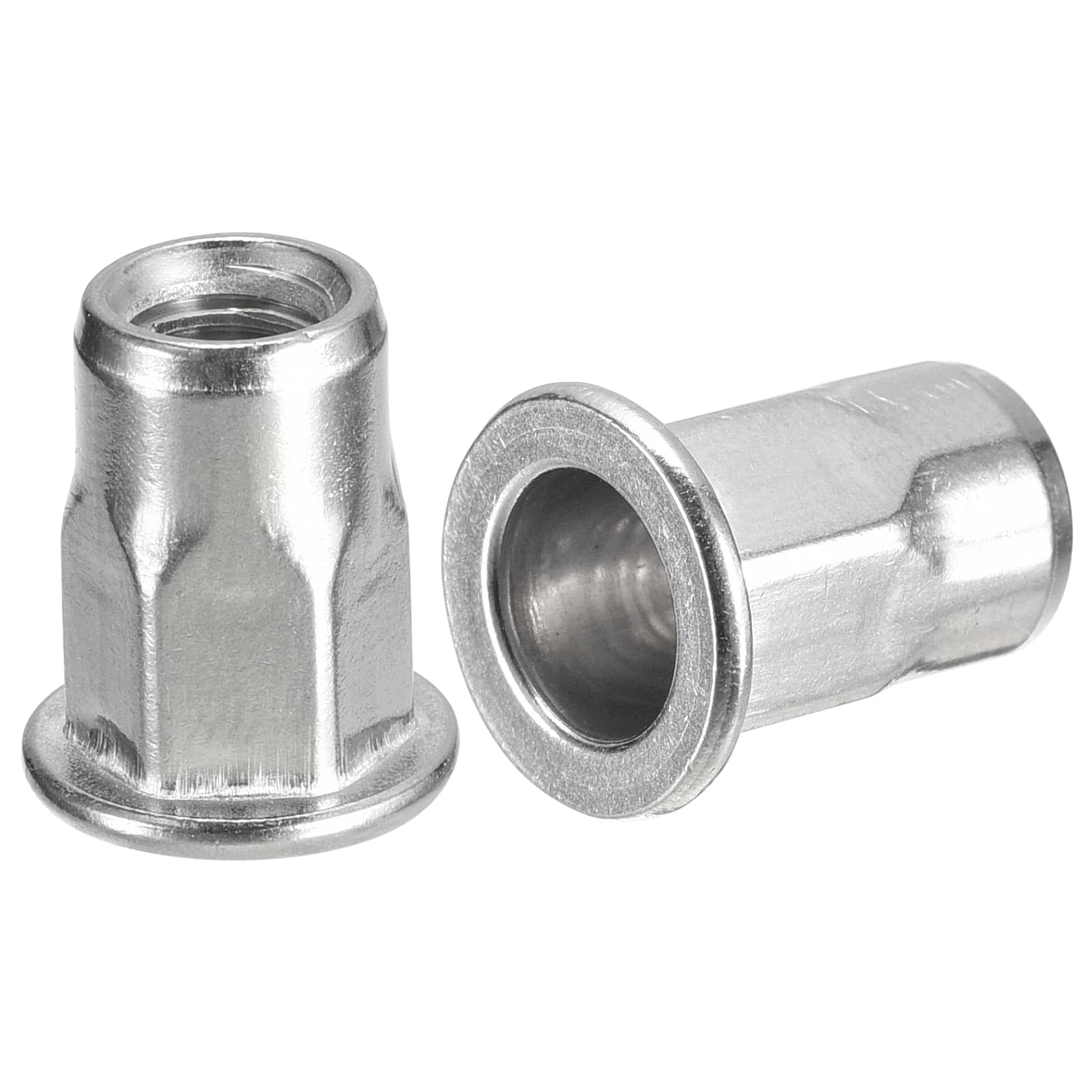 Hex Body Rivet Nut manufactured by SRG Fasteners - Industrial Grade SS 202, SS 304, SS 316