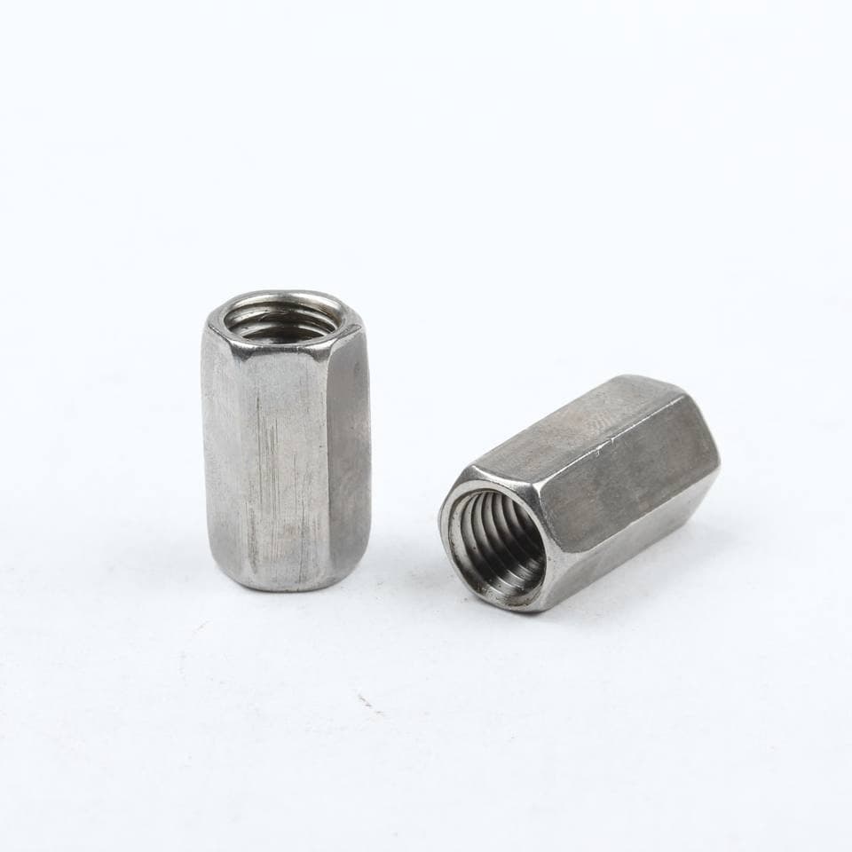 Hex Coupling Nuts manufactured by SRG Fasteners - Industrial Grade SS 202, SS 304, SS 316