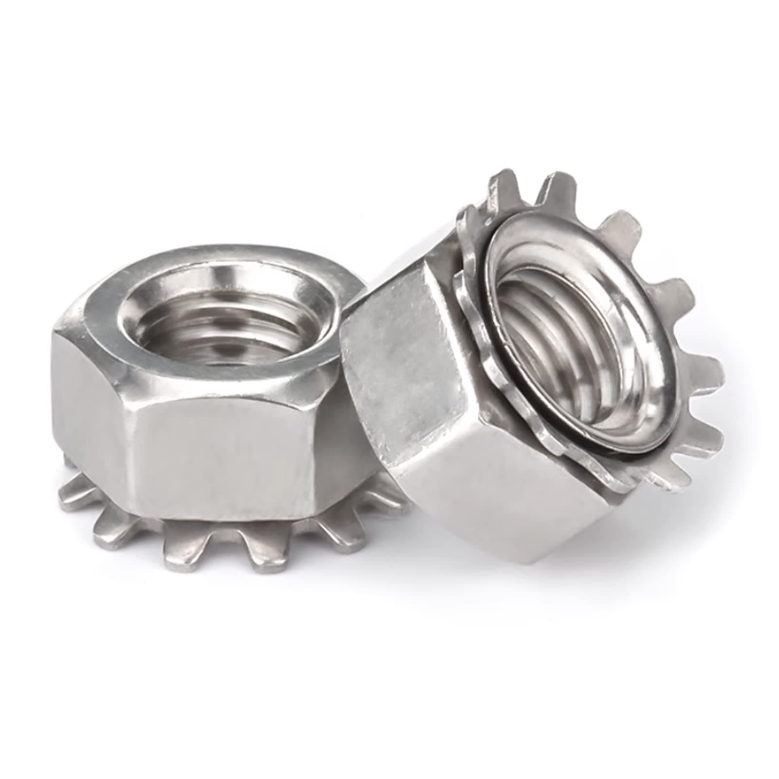 Kep Nut manufactured by SRG Fasteners - Industrial Grade SS 202, SS 304, SS 316
