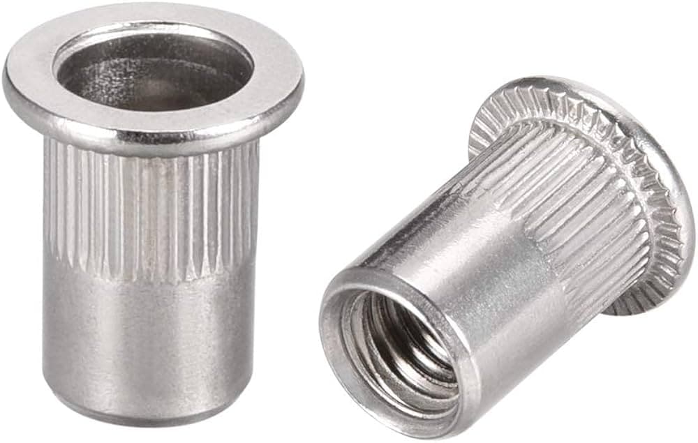 Round Body Rivet Nut manufactured by SRG Fasteners - Industrial Grade SS 202, SS 304, SS 316