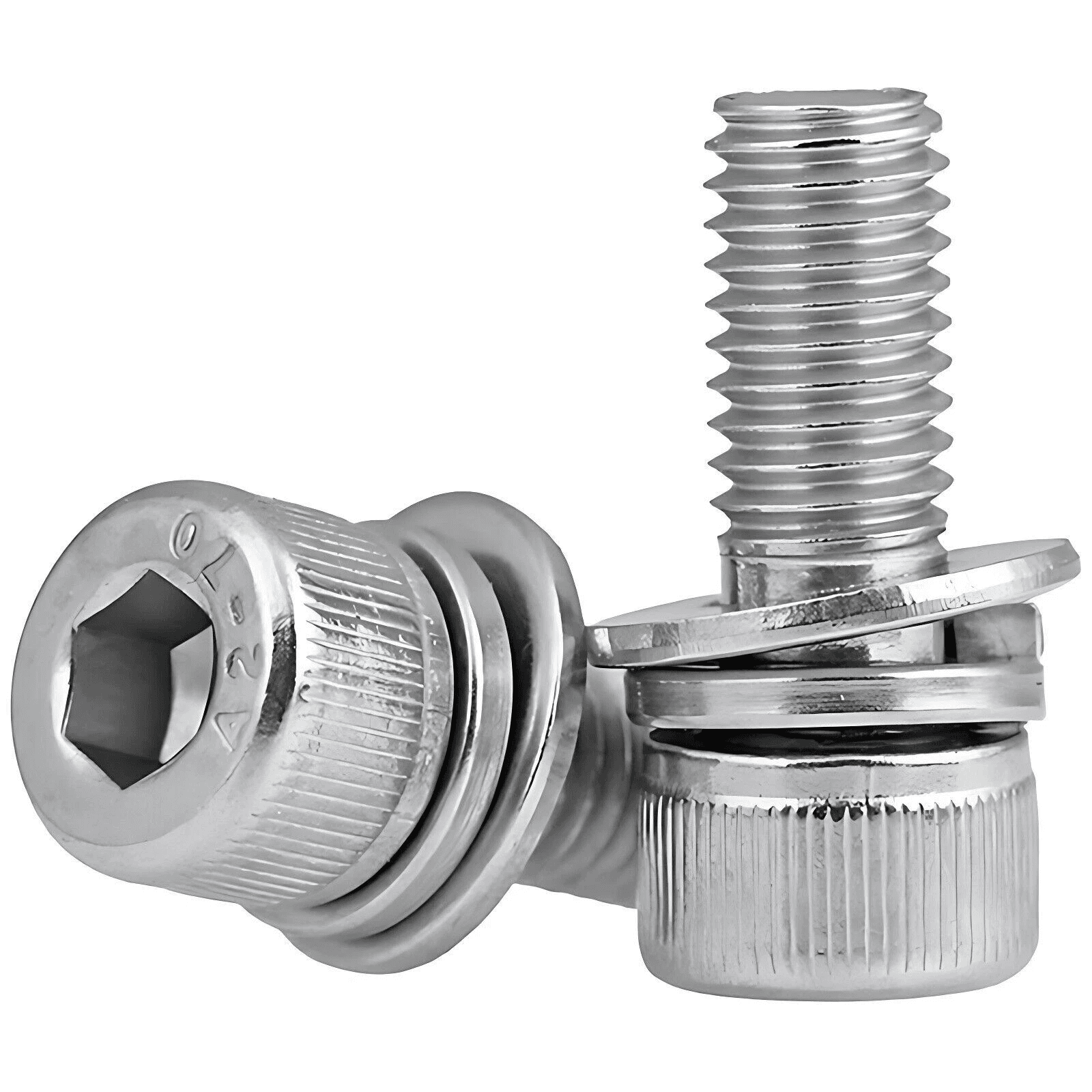Allen Cap Sem Screw manufactured by SRG Fasteners - Industrial Grade SS 202, SS 304, SS 316