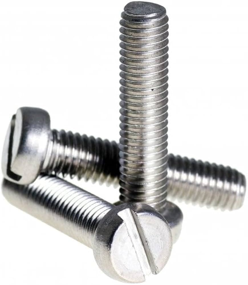 Cheese Head Screw manufactured by SRG Fasteners - Industrial Grade SS 202, SS 304, SS 316