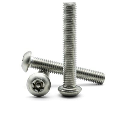 Pin Torx Head Screw manufactured by SRG Fasteners - Industrial Grade SS 202, SS 304, SS 316