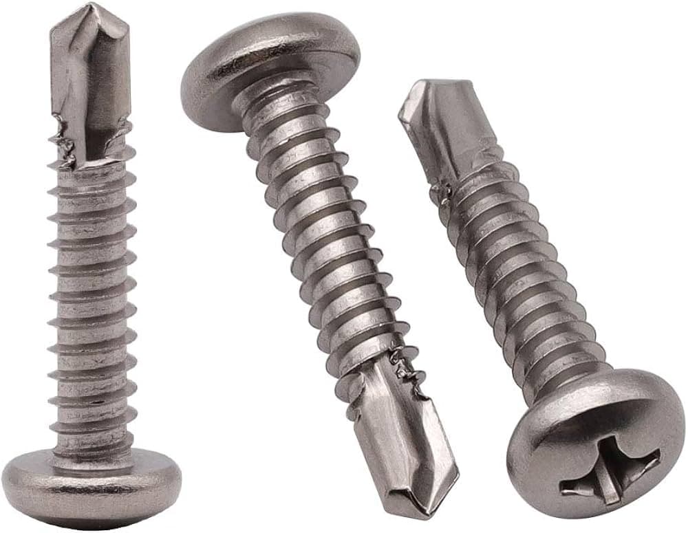Pan Phillips SDS Screw manufactured by SRG Fasteners - Industrial Grade SS 202, SS 304, SS 316