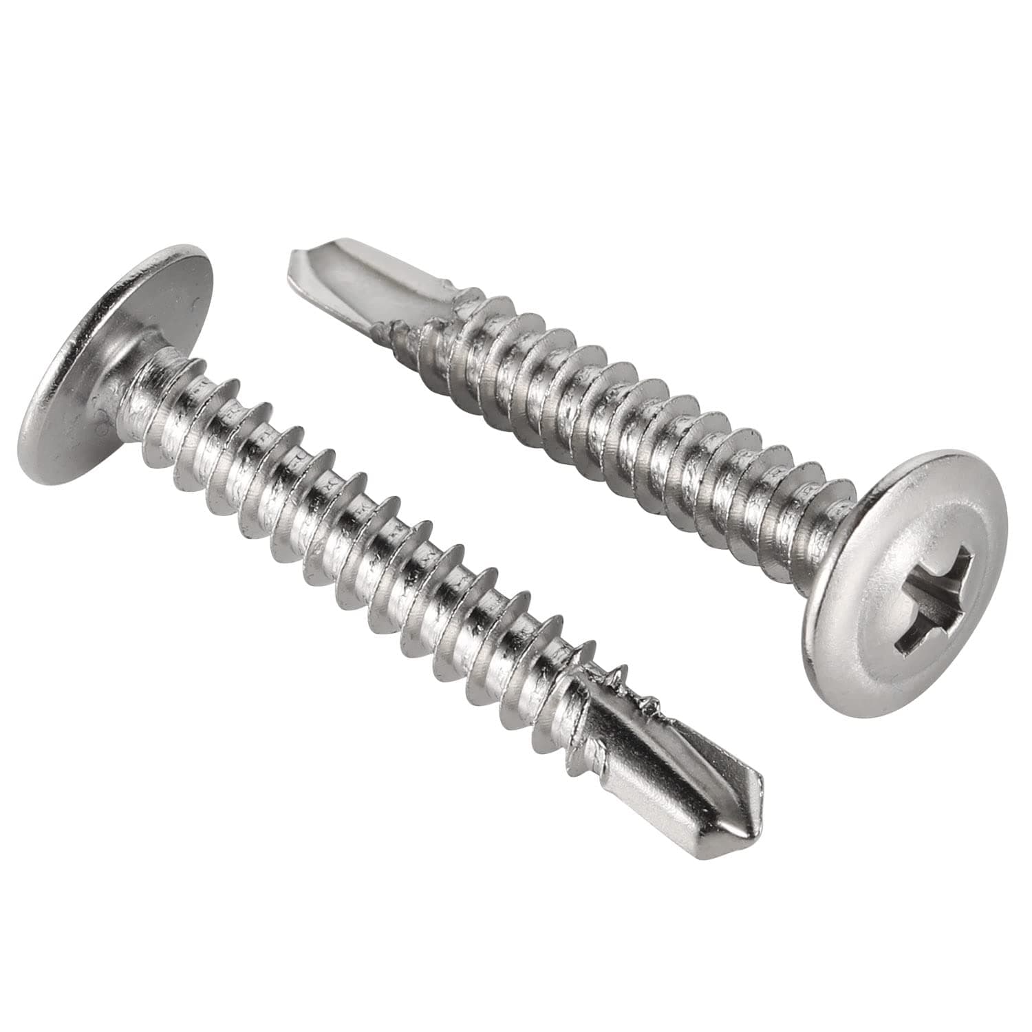 Truss Head SDS Screw manufactured by SRG Fasteners - Industrial Grade SS 202, SS 304, SS 316