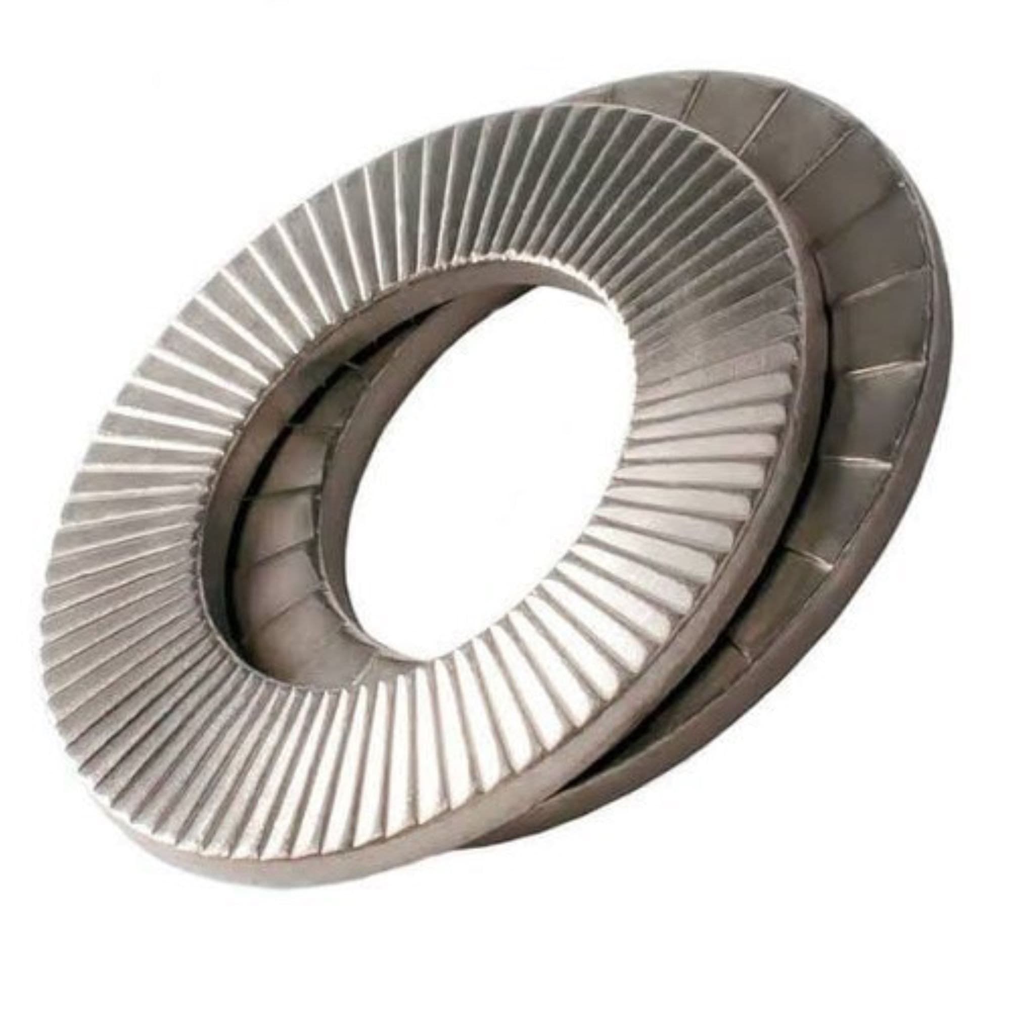 Nord Lock Washer manufactured by SRG Fasteners - Industrial Grade SS 202, SS 304, SS 316