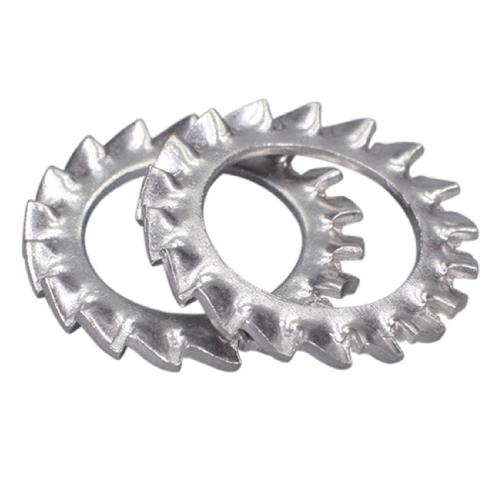 Serrated Star Washer manufactured by SRG Fasteners - Industrial Grade SS 202, SS 304, SS 316