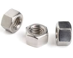 Heavy Hex Nut manufactured by SRG Fasteners - Industrial Grade SS 202, SS 304, SS 316