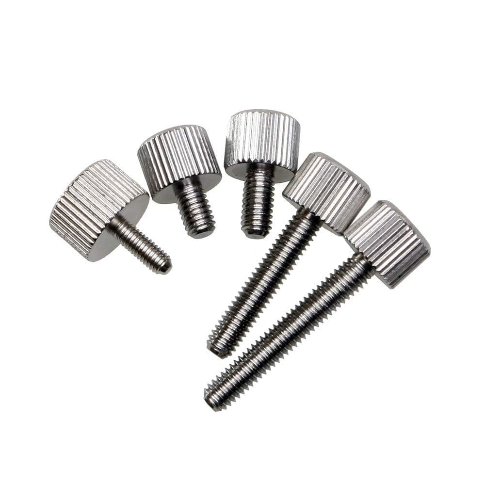 Knurled Screw manufactured by SRG Fasteners - Industrial Grade SS 202, SS 304, SS 316