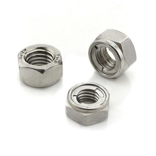 Locking Nut manufactured by SRG Fasteners - Industrial Grade SS 202, SS 304, SS 316