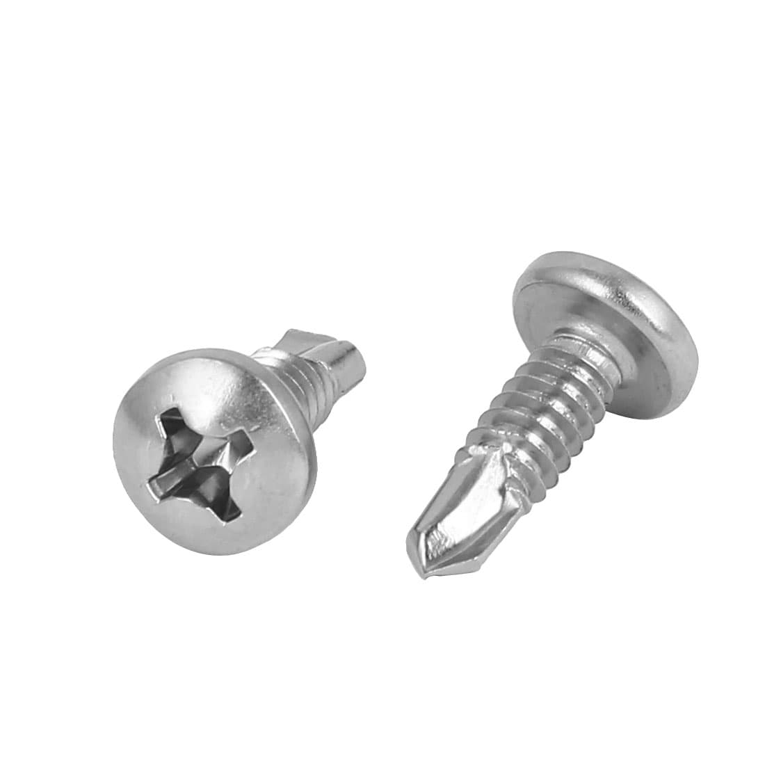 Pan Philips Head Self Drilling Screw manufactured by SRG Fasteners - Industrial Grade SS 202, SS 304, SS 316