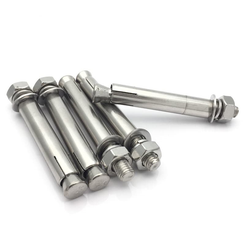 Sleeve Anchor manufactured by SRG Fasteners - Industrial Grade SS 202, SS 304, SS 316