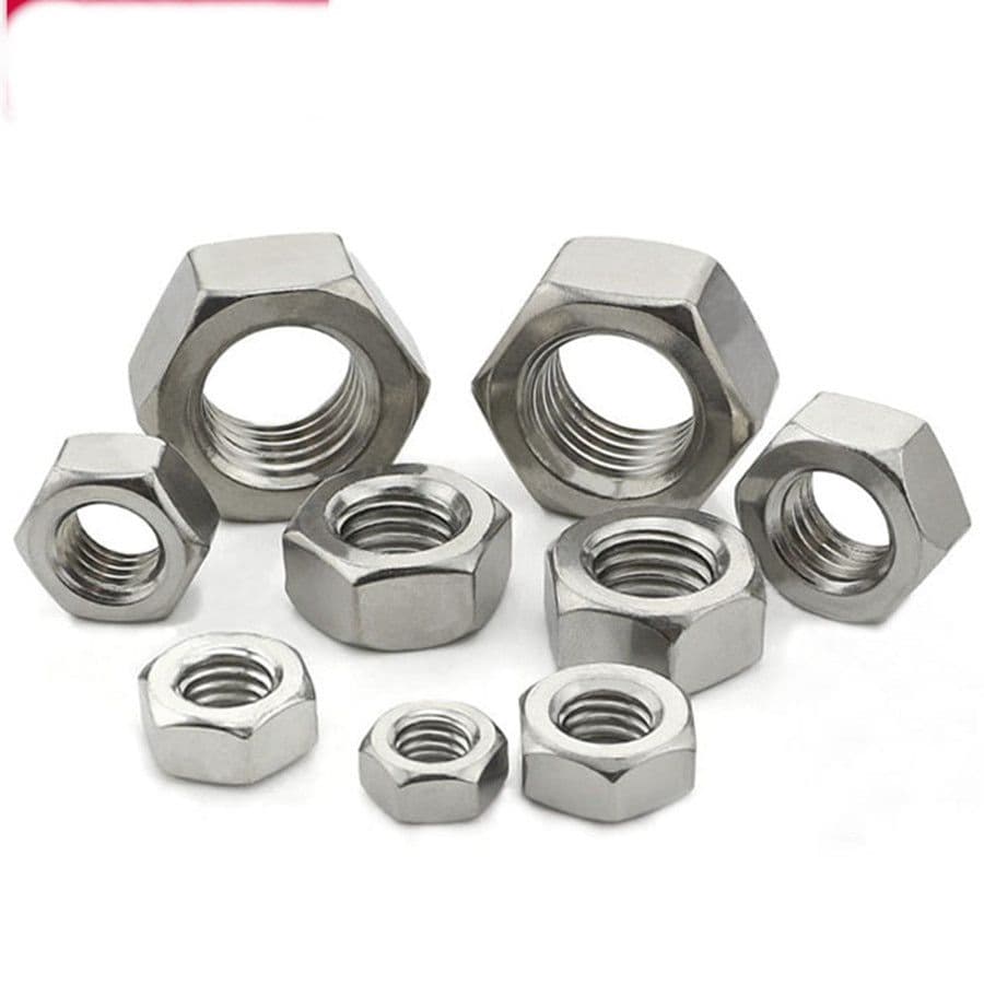 Special Hex Nut manufactured by SRG Fasteners - Industrial Grade SS 202, SS 304, SS 316