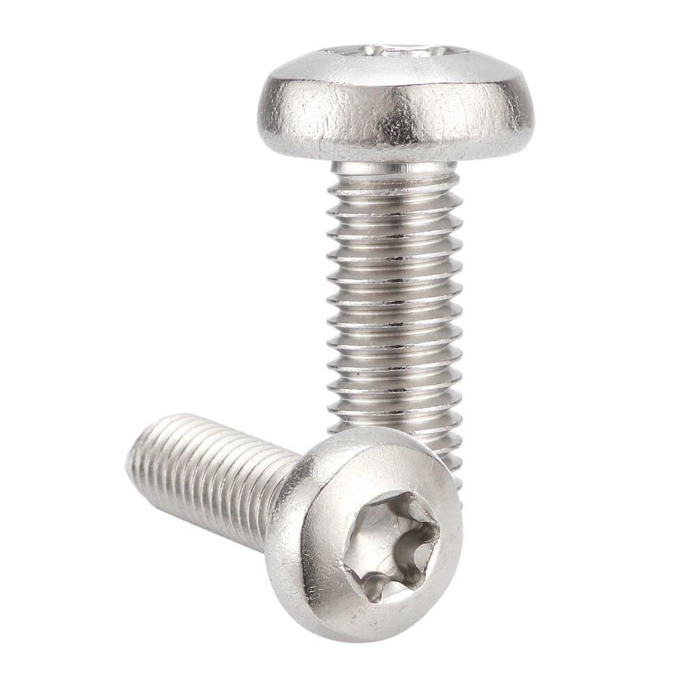 Torx Head Machine Screw 6 Lobe manufactured by SRG Fasteners - Industrial Grade SS 202, SS 304, SS 316