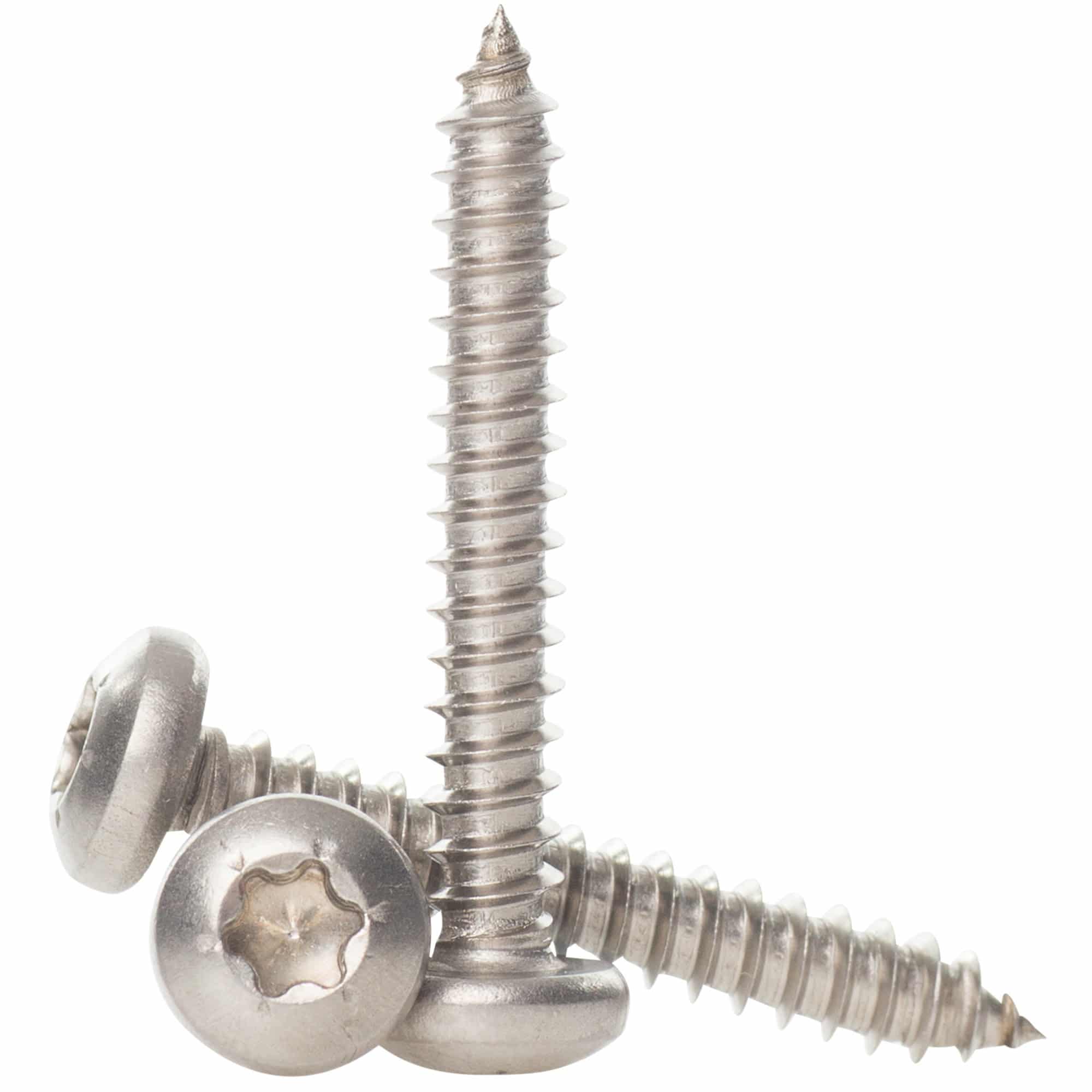 Torx Head Taping Screw manufactured by SRG Fasteners - Industrial Grade SS 202, SS 304, SS 316