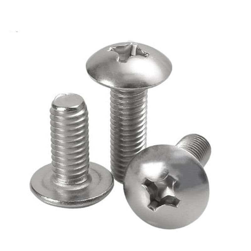 Truss Head Screw manufactured by SRG Fasteners - Industrial Grade SS 202, SS 304, SS 316