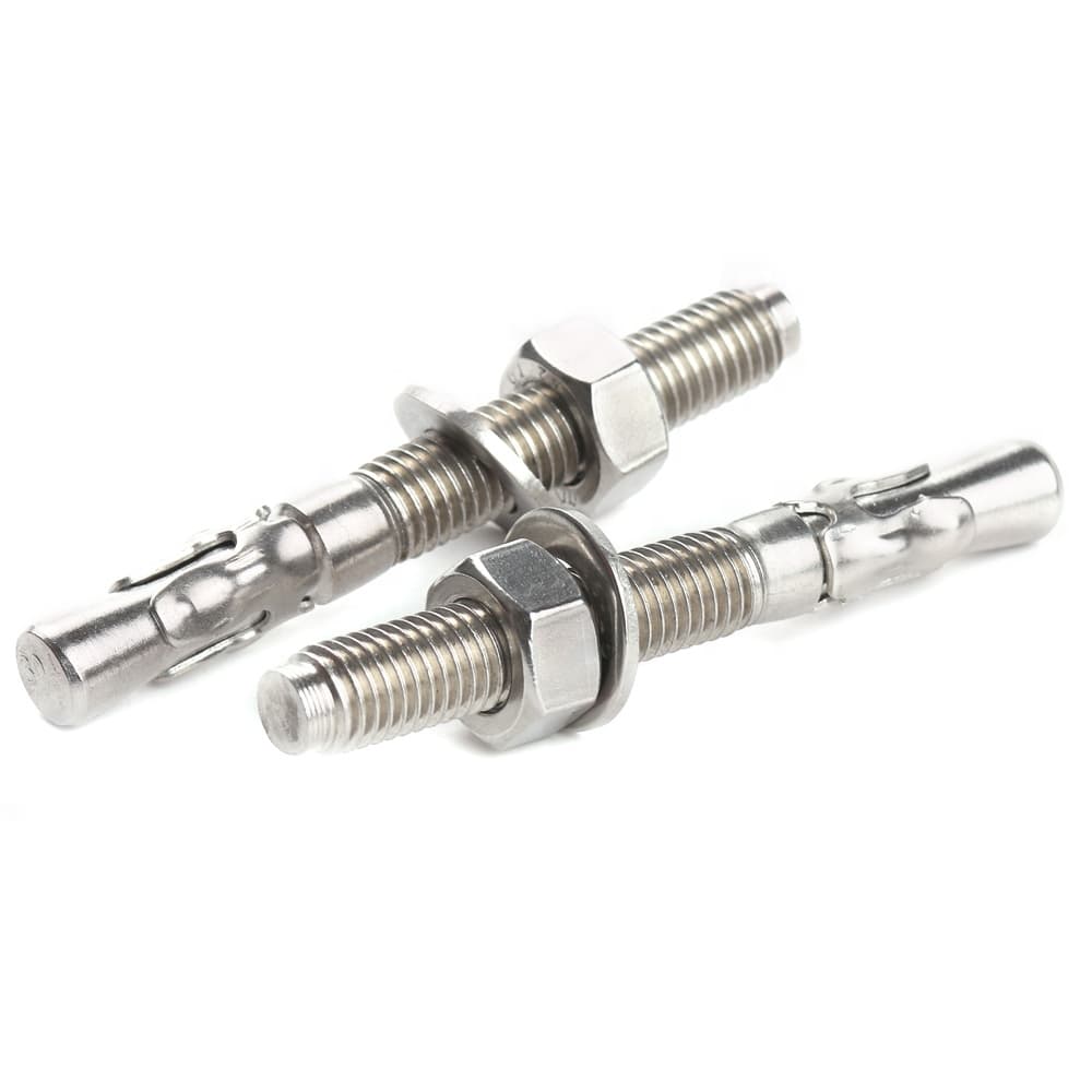 Wedge Anchor_Thru Bolt manufactured by SRG Fasteners - Industrial Grade SS 202, SS 304, SS 316