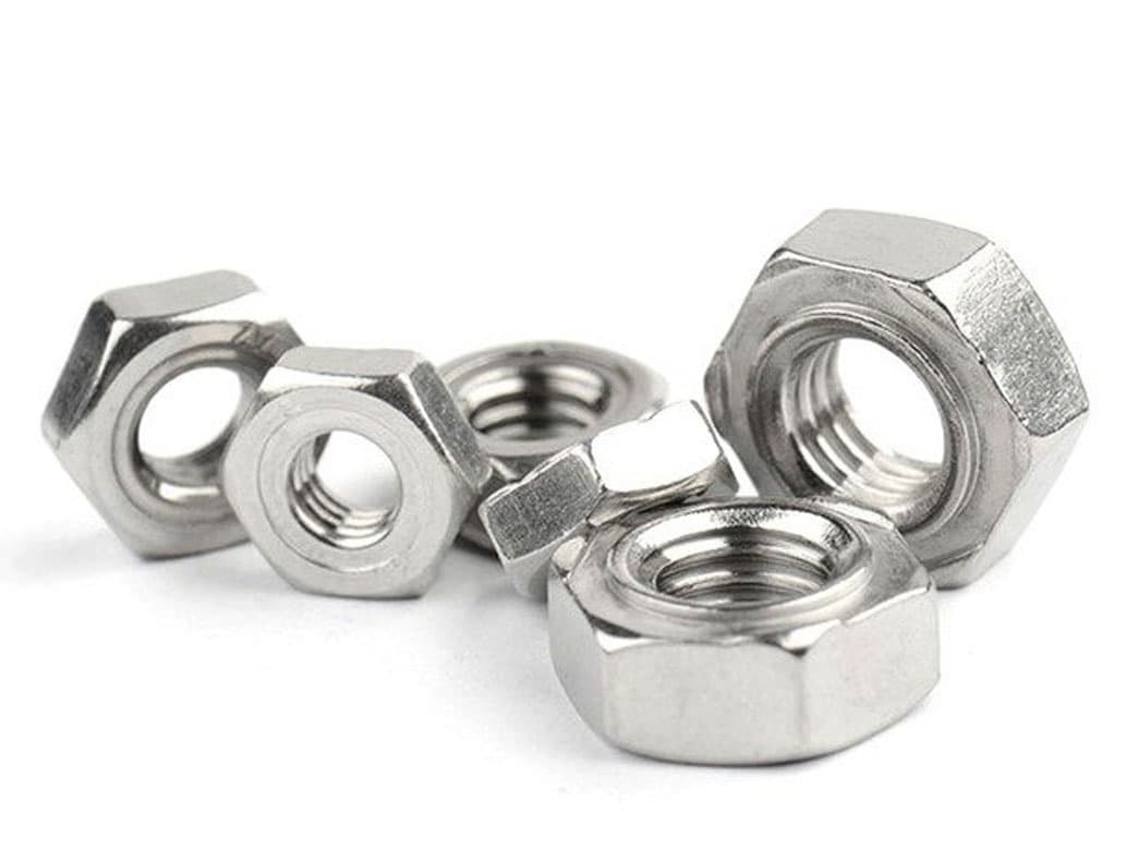 Weld Nut manufactured by SRG Fasteners - Industrial Grade SS 202, SS 304, SS 316